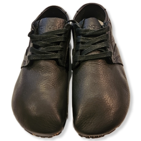 OTZ1 MADLIB 3081 UNISEX BLACK LEATHER LACE-UP SHOES EUR 41 MEN 8 WOMEN 11 #1197 - Picture 1 of 13